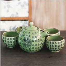 普潤日韓復古色釉陶瓷茶具12套件 高檔禮品之選，性價比購于51比購返利網